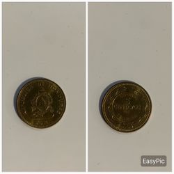 Republica de honduras 5 centavos 2014