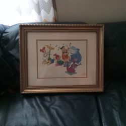 Bedrock And Roll.  Flintstones Serigraph Cell  Very Rare!!!!
