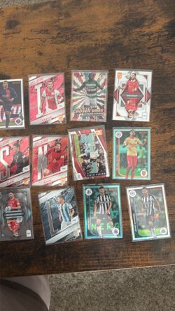 MERLIN and ELITE soccer cards