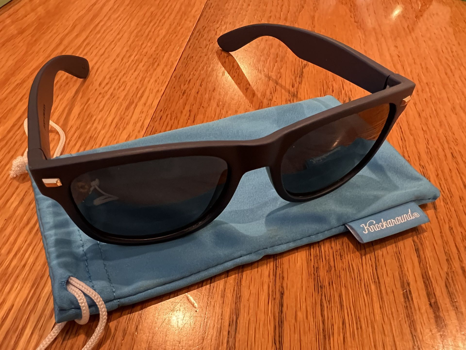 Matte Navy Blue Sunglasses, Sunglass , For Men Or Women Come With Pouch