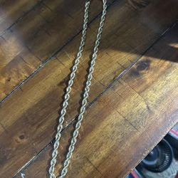 10k Solid Rope Chain