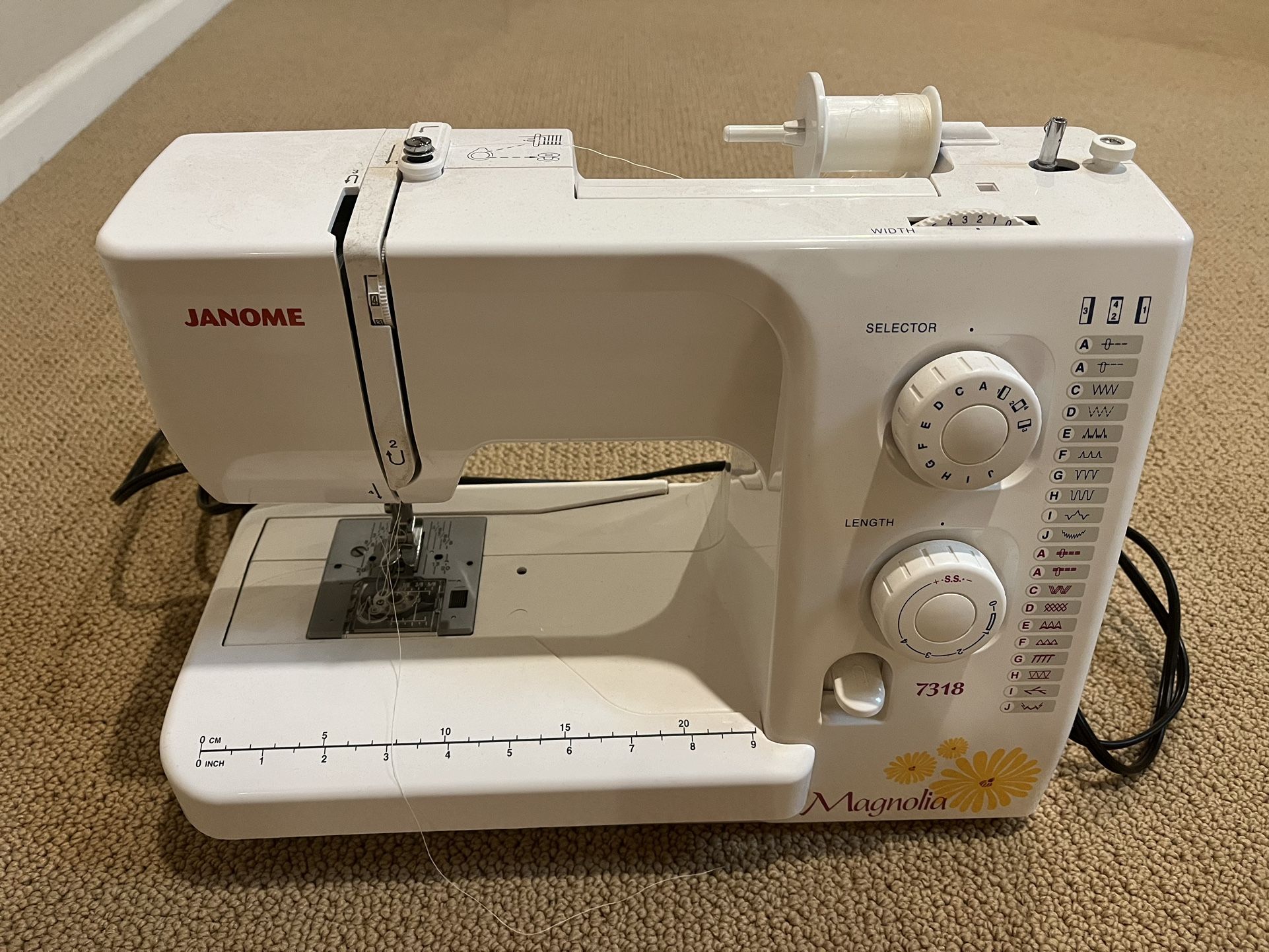 Janome 7318 Magnolia Sewing Machine for Sale in Chandler, AZ OfferUp