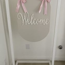 Wedding quinceanera party decoration  welcome sign $200 obo