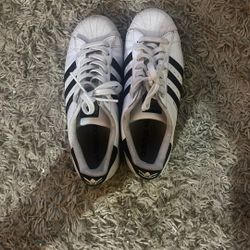 Adidas superstars size 8 men’s  