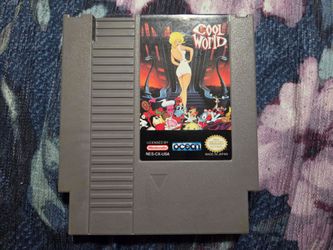 ​Cool World (Nintendo NES) - Rare Late Release - Authentic & Clean with Sleeve