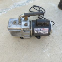 JB Industries Platinum series vacuum pump, likely the 7 CFM model (DV-200N) or 10 CFM model (DV-285N)