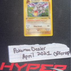 Base Edition Holo Aerodactyl