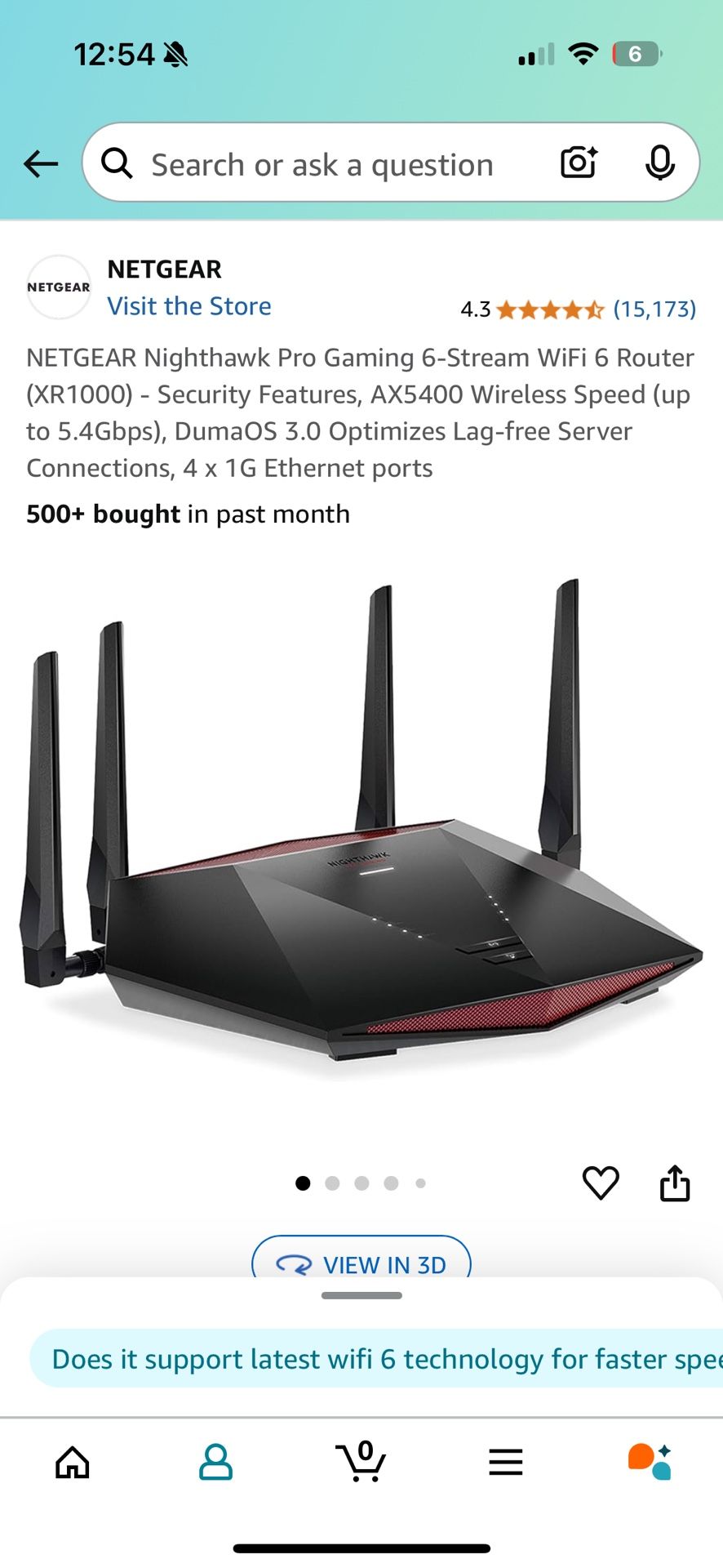 NETGEAR Nighthawk Router & 5-Port Switch