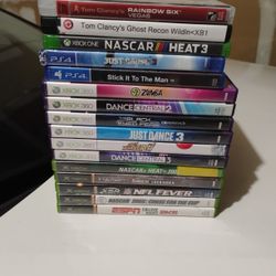 PS4 PS3 XBOX ONE XBOX 360 XBOX Original Video Game Lot $5.00 Each 