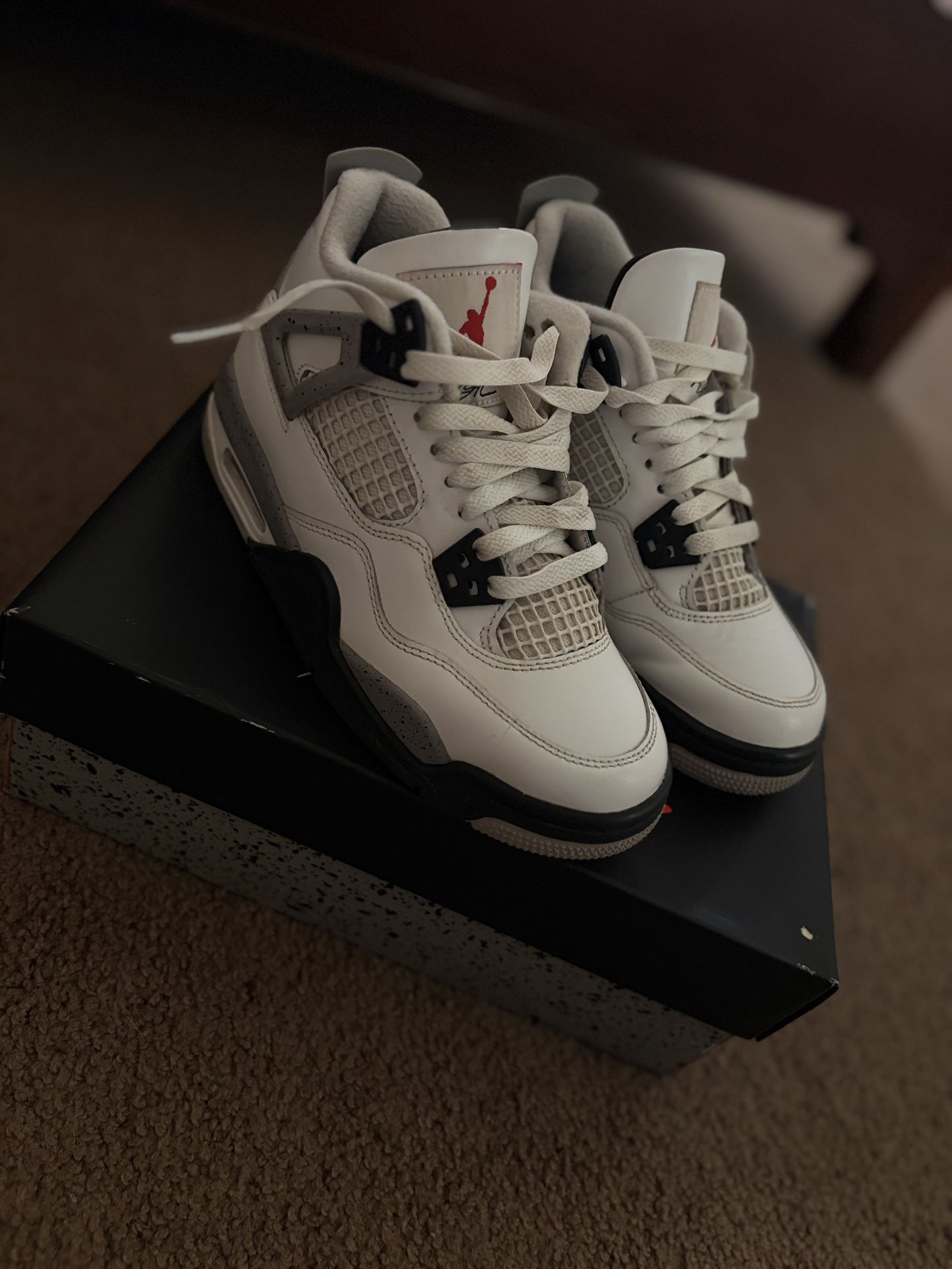 Jordan 4’s size 4 in kids $200 obo