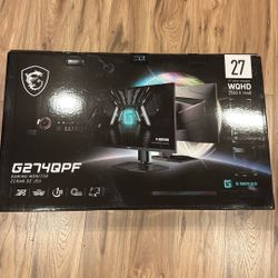 GAMING MONITOR ECRAN DE JEU