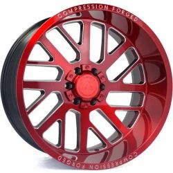 (Set-4) Axe Offroad AX2.2 22x10 8x180 -19mm Candy Red Wheels Rims 22 Inch 250 freight
