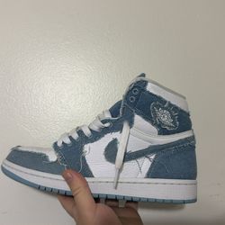 Jordan 1 denim size 9 woman