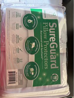 Sure guard pillow protection, new $15