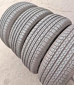 245-60R18 Michelin Brand 🏁🏁For sale 🏷️💯tires usadas en perfecta condición 80%life (4) 