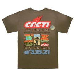 Travis Scott Cacti Down to Earth T Shirt