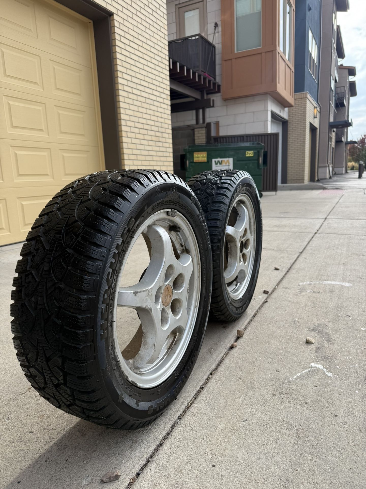 215/55 R16 winter tires + rims