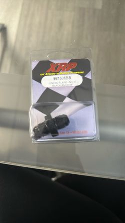 XRP Adapter Fitting Straight 6 AN Male to 6 AN Male Aluminum