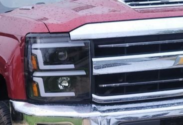 18-21 chevy silverado 2500hd aftermarket headlights