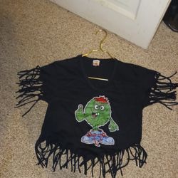 80's Fringe Belly T-shirt 