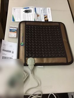 HealthyLine Tourmaline Heated Stone Mat with Controller