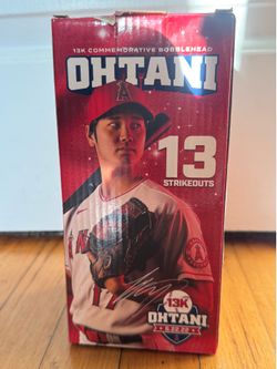 Angels Ohtani 13 strikeouts bobble head