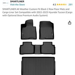 All Weather Heavy Duty mats For Hyundai Tucson 