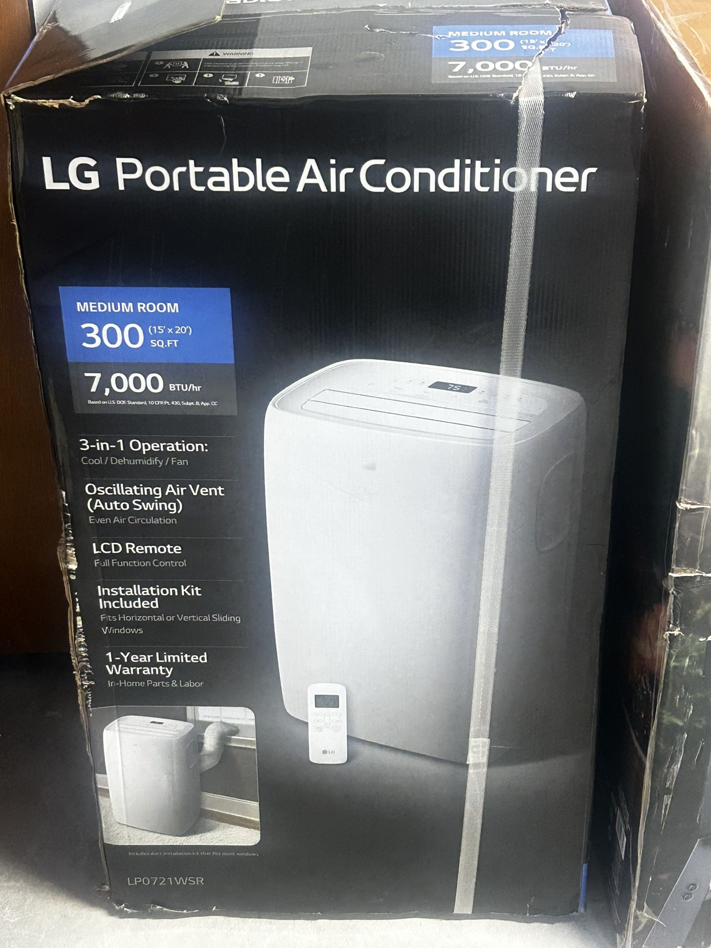 3 & 1 Air Conditions Fan Dehumidifier New