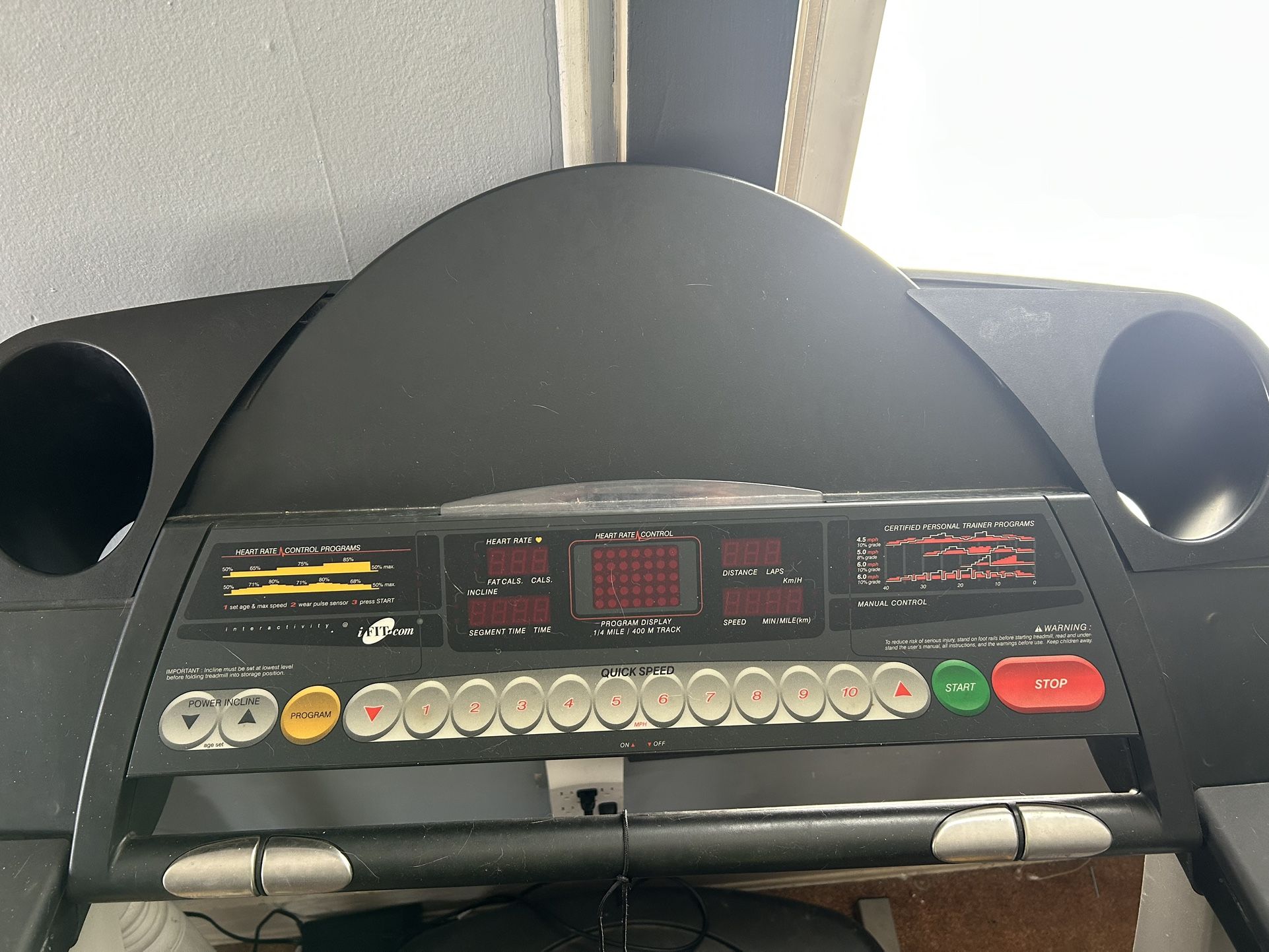 10 Speed Treadmill