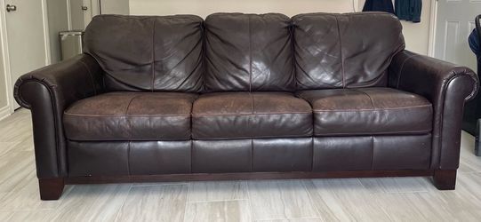 Leather Couch 3 seat