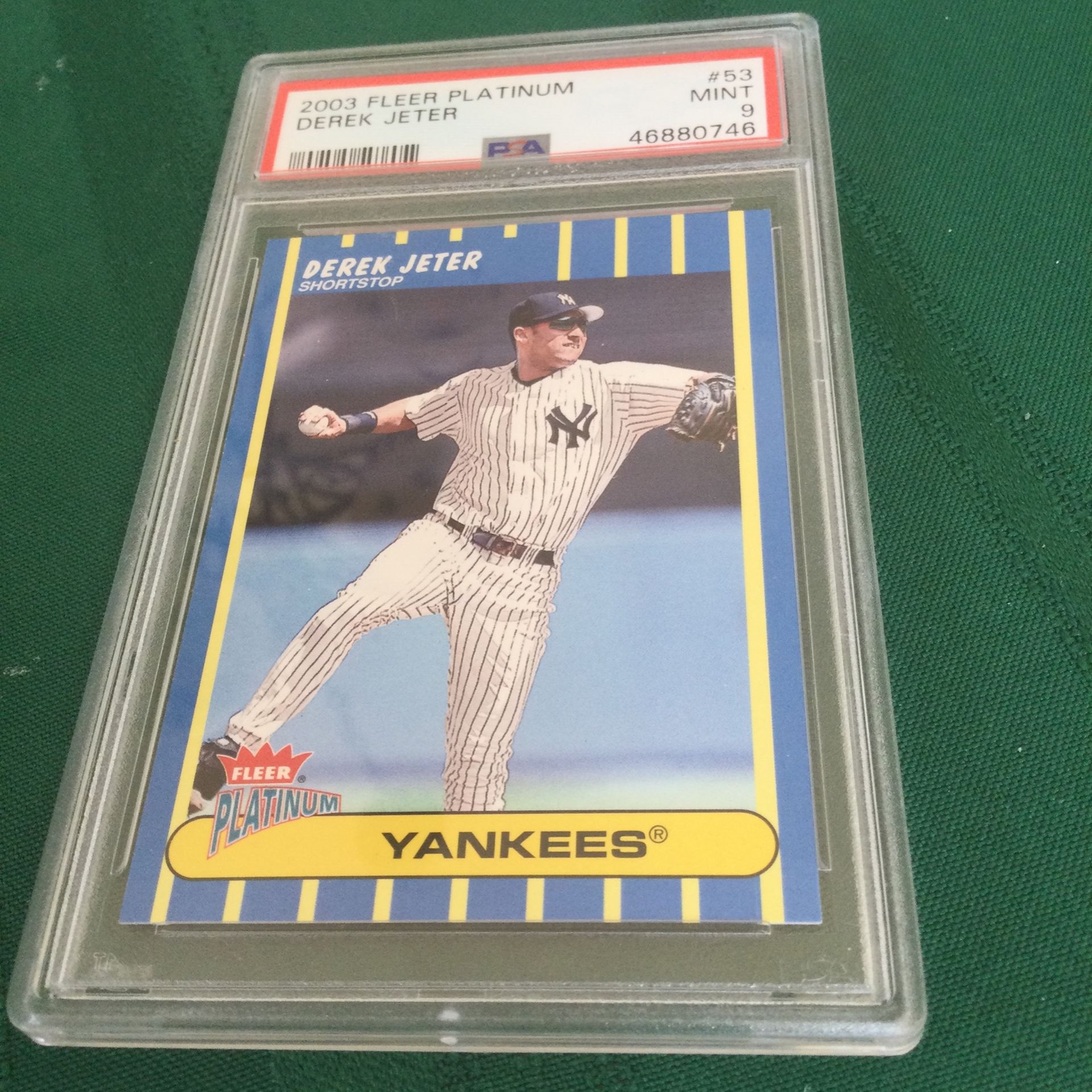 THE CAPTAIN PSA GRADED 9.