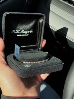 Real Diamond Tennis Bracelet