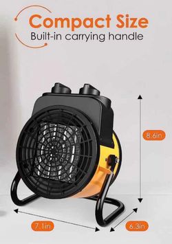 1500w portable electric heater