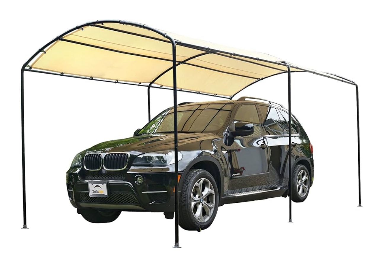 ShelterLogic Outdoor 9' x 16' Monarc Gazebo Canopy with Waterproof and Sun Protection Shade Cover
