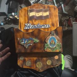 Hanging Wall Decor Honduras With Coins And Others Cultural 