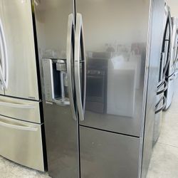 Black Stainless Lg Refrigerator 