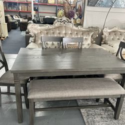 Dining sets with bench and chairs 💥