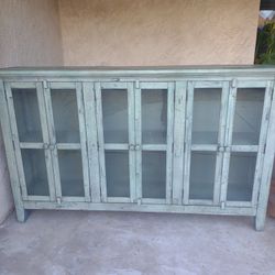 Sage Green Cabinet 