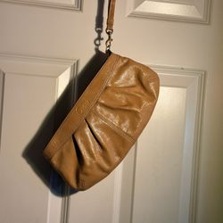 Tan Vintage Coach Pure Great Condition