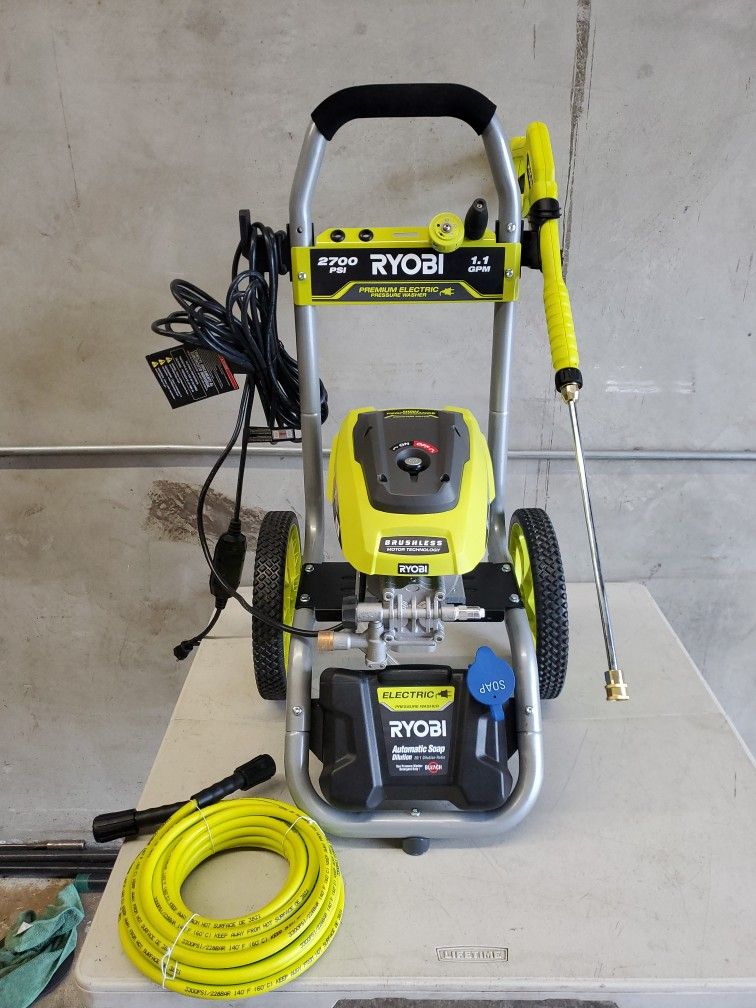 Ryobi Pressure Washer. 