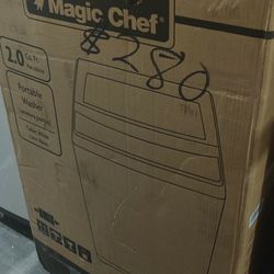 New In box Magic Chef Portable Washer # Washing Machine 2.0cuft 