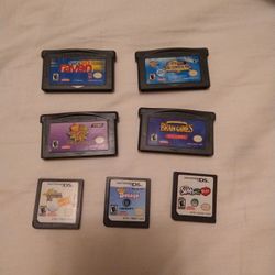 Game Boy advanced And DS Games