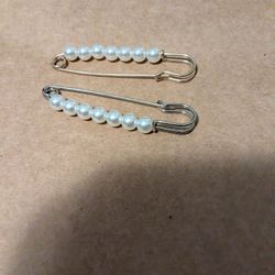 Bustle pins for wedding dress, etc