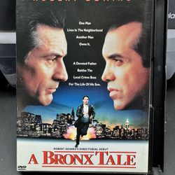 “A Bronx Tale” DVD