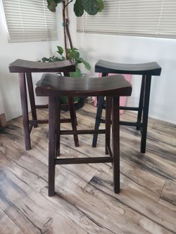 Wooden Bar stools