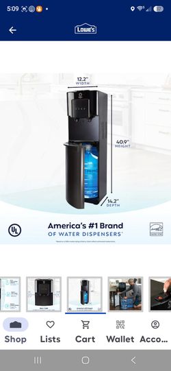 Hot and cold water dispenser
