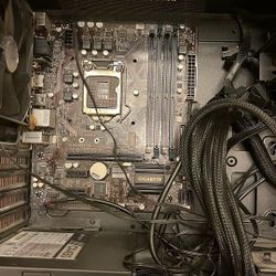 Cx450 Psu. Gigabyte B250m Motherboard And Pc Case