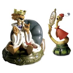 WDCC Prince John & Sir Hiss Disney's Robin Hood - LE 1645/1973 NEW Box & COA