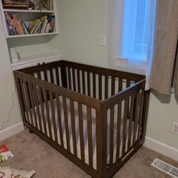 Crib and Mattress 