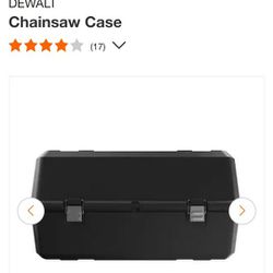 DEWALT Chainsaw Case